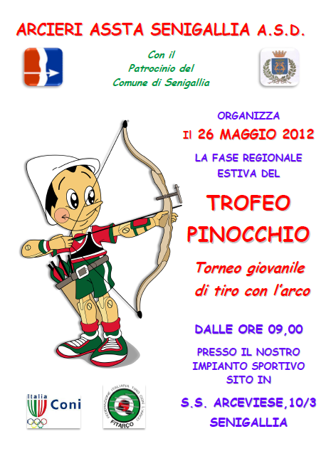Manifesto Trofeo Pinocchio